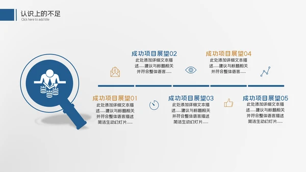 大气商务工作汇报述职报告年终总结PPT