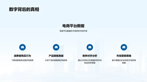 蓝色商务现代数字化经济解读PPT模板