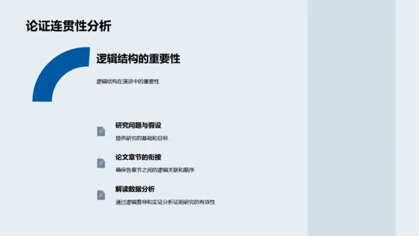 博士论文开题报告，蓝色背景通用PPT模板