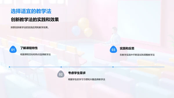 创新教学法探讨PPT模板