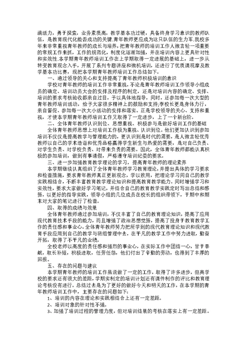 职业教师培训总结1000字5篇范文