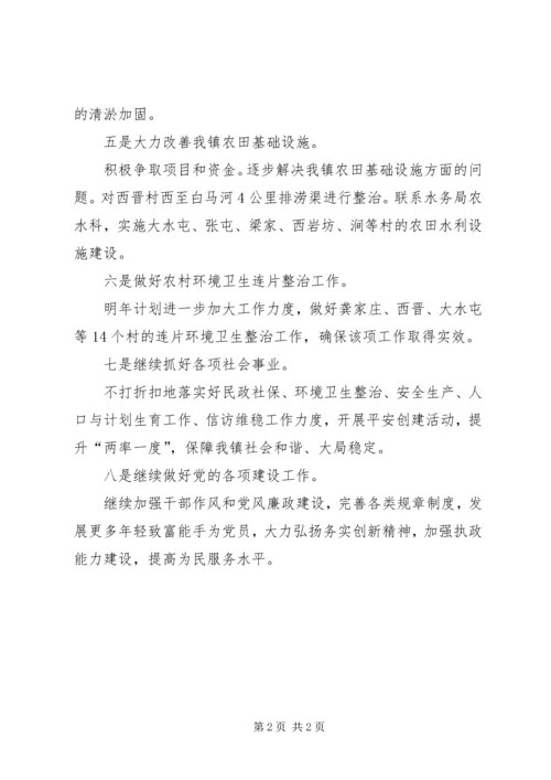 乡镇政府年度工作计划.docx
