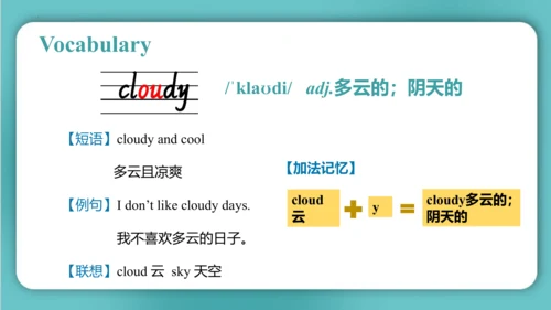 Unit 4  How's the weather today Lesson 21 - Lesson