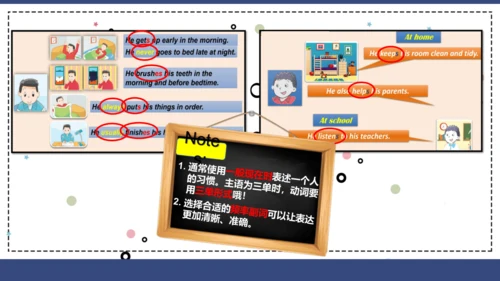 Unit 2 Good habits(复习课件)-2023-2024学年六年级英语下学期期中核心考点