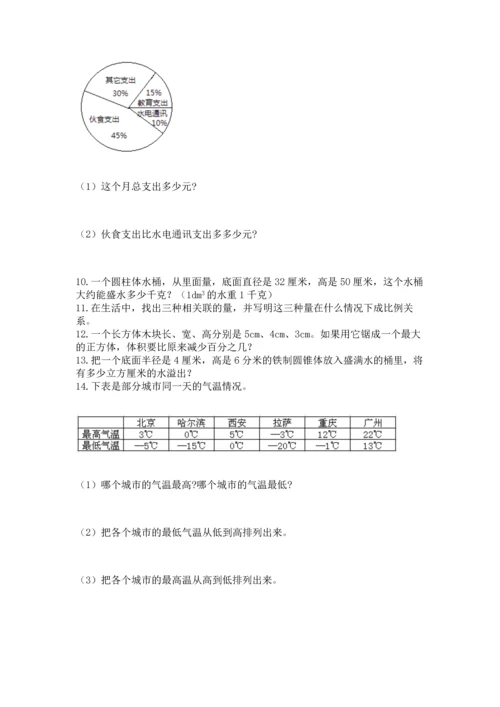 六年级小升初数学应用题50道精品【考点梳理】.docx