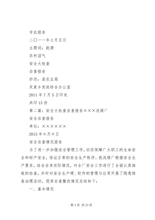 安全大检查自查报告 (9).docx