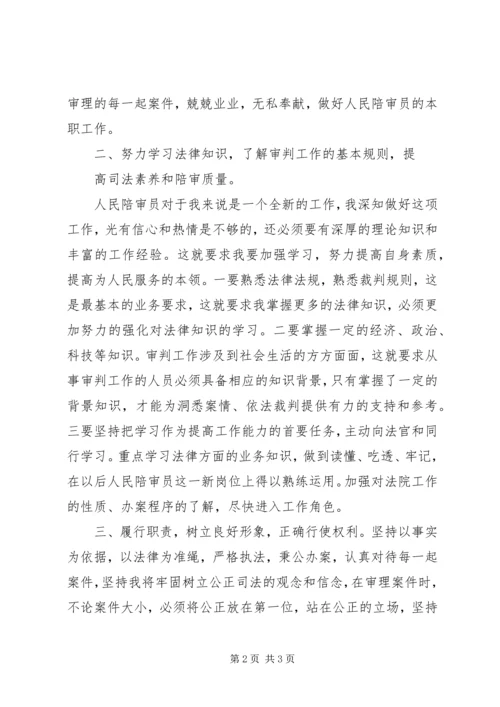 人民陪审员工作报告.docx