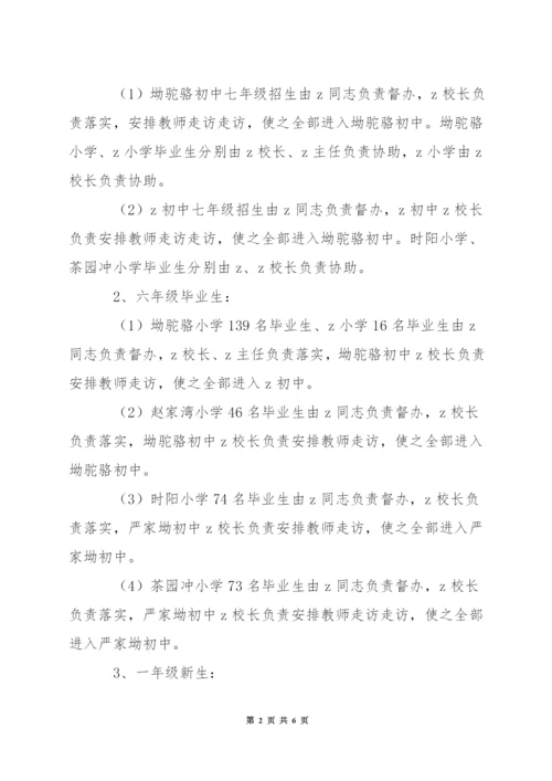 小学暑假在校学生巩固及招生方案.docx