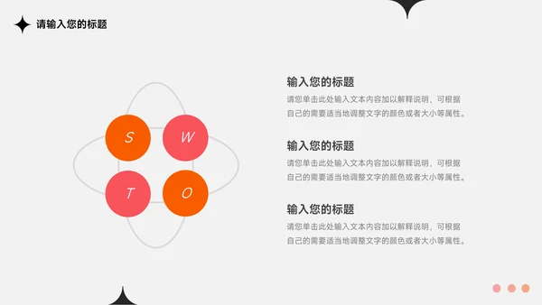 橙色时尚前沿毕业实习报告PPT模板