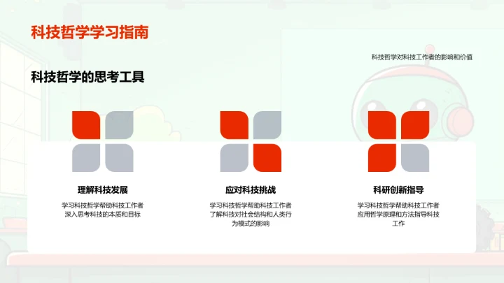 科技哲学讲座PPT模板