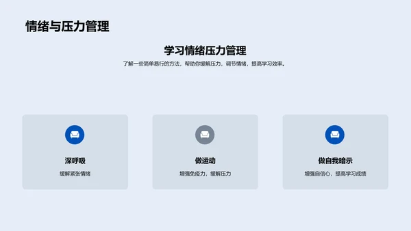 初三学习生活指导