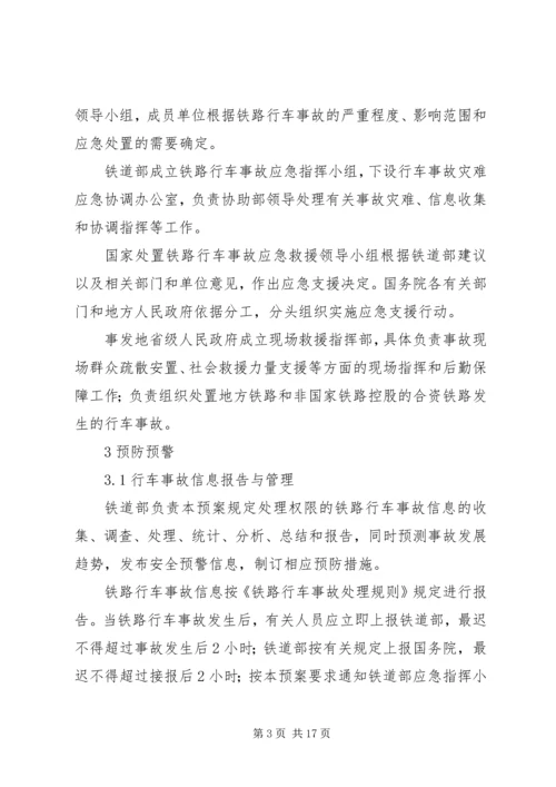 铁路行车事故应急处置预案.docx