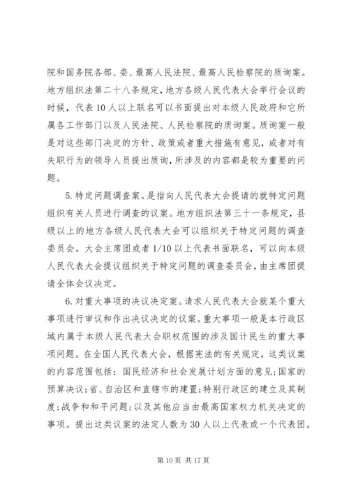 人大代表议案怎样写好.docx