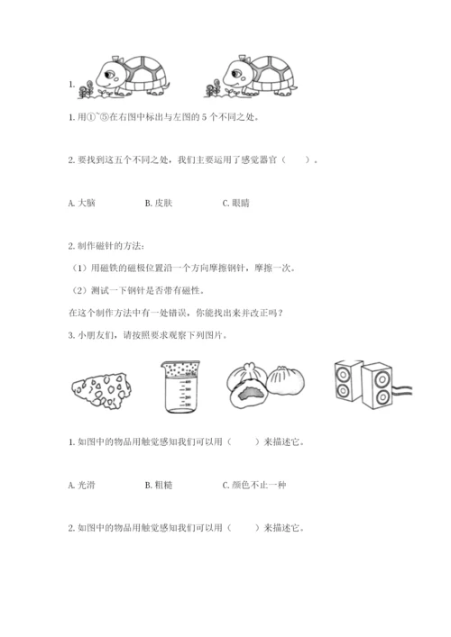 教科版小学科学二年级下册 期末测试卷附完整答案（易错题）.docx