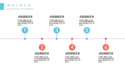蓝色科技信息互联网工作汇报通用PPT模板
