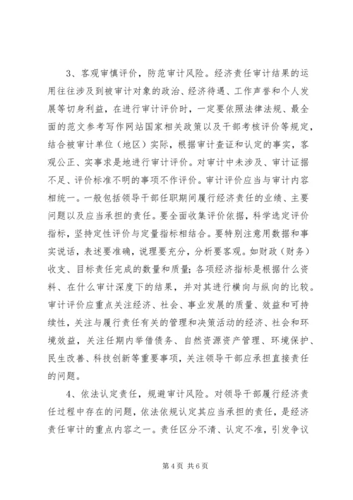 基层审计机关经济责任审计风险调研报告 (2).docx