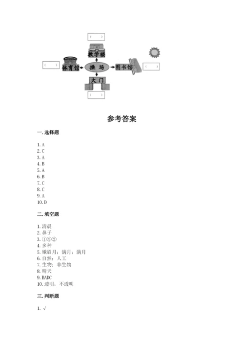 教科版二年级上册科学期末测试卷及参考答案（培优b卷）.docx