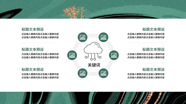 鎏金工作汇报PPT模板
