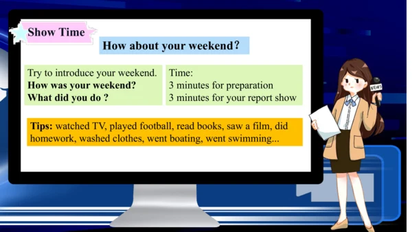 Unit 2 Last weekend Part B Let's talk课件（32张PPT)