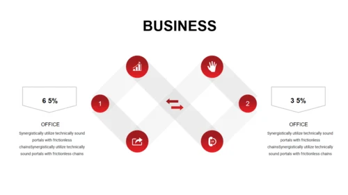 BUSINESS红色系列通用PPT模板