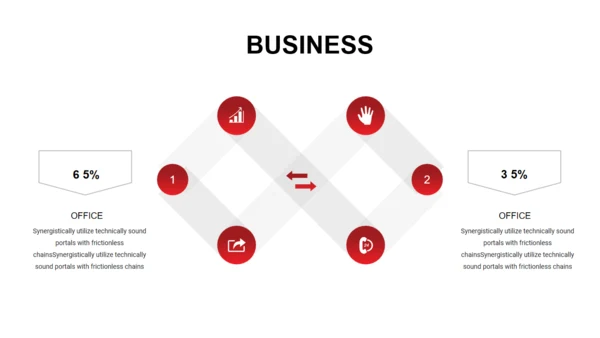 BUSINESS红色系列通用PPT模板