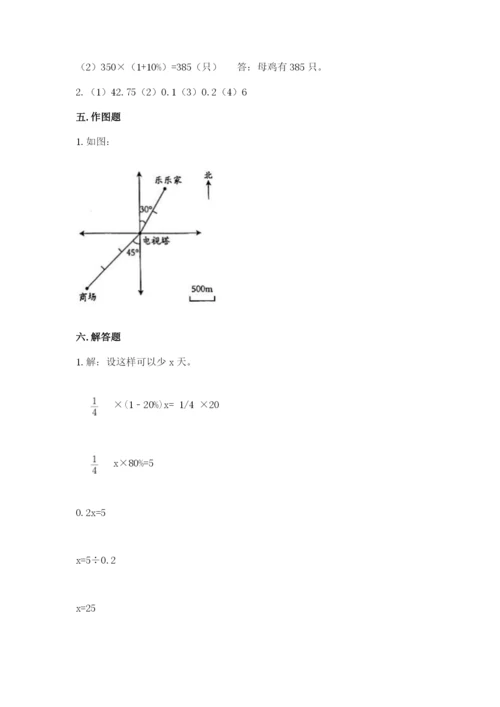 盘锦市小升初数学测试卷完整版.docx