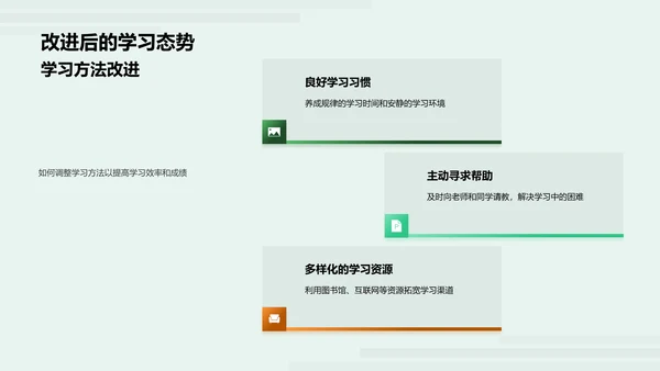 学习进展汇报PPT模板