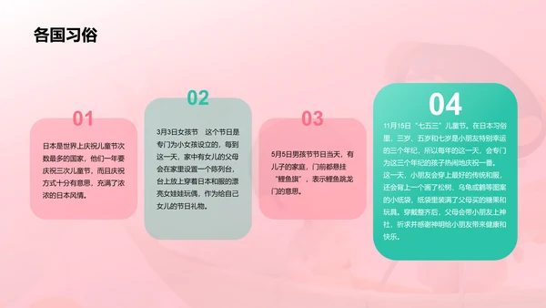 粉色创意酷炫六一儿童节科普PPT模板