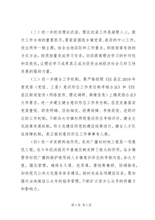 落实意识形态工作督查情况报告.docx