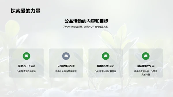 绿色行动：我们的承诺与实践