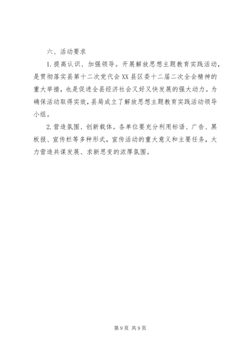 县粮食局解放思想工作汇报2篇.docx