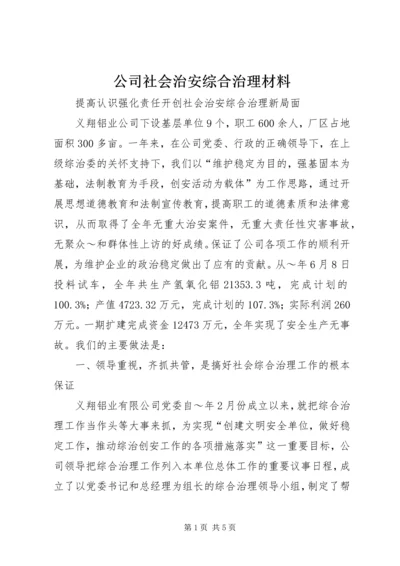 公司社会治安综合治理材料 (6).docx