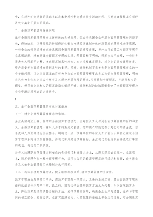 全面预算管理在企业中的应用思考-资金活动过程.docx