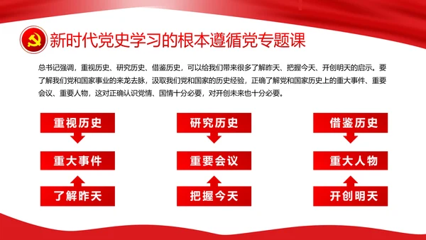 新时代教学党史百年辉煌PPT党课