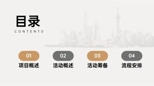 商业地产上海外滩房地产开盘活动方案通用PPT模板