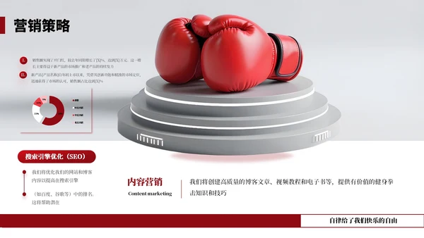 红色健身行业商业计划书PPT通用模板
