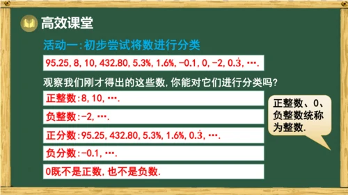 人教版数学（2024）七年级上册1.2.1 有理数的概念课件（共18张PPT）