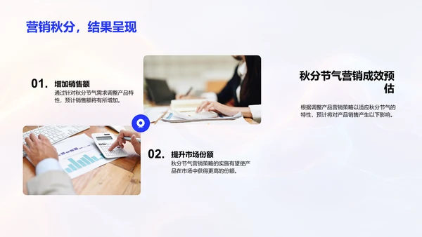 秋分营销报告PPT模板