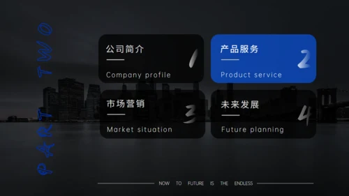 大气欧美风企业宣传介绍通用PPT模板