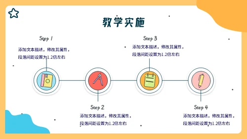 卡通少儿教学课件课程说课设计通用PPT模板