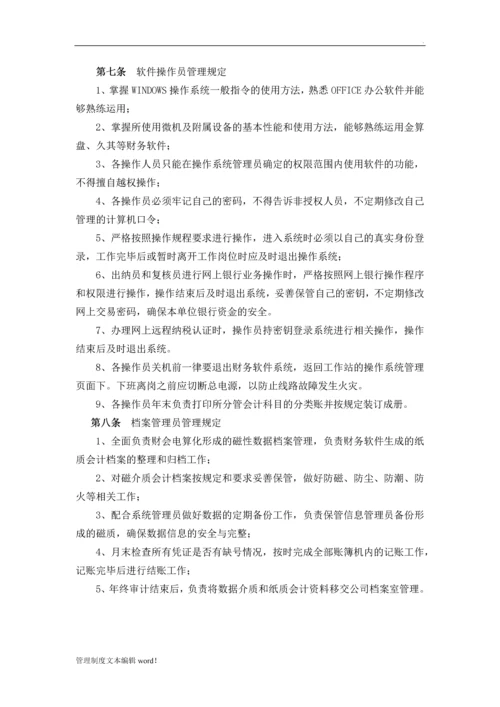 公司财务信息化管理制度.docx