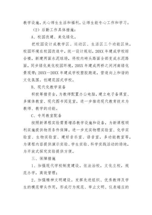 学校五年发展规划方案.docx