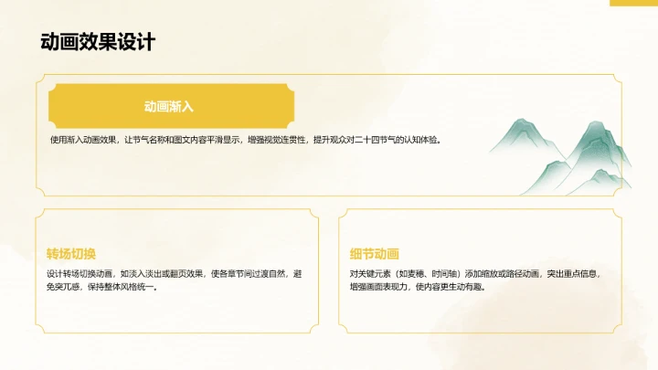 二十四节气小满PPT模板