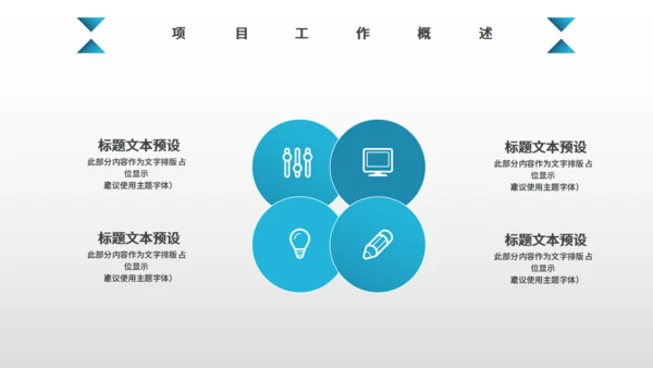 蓝色大气科技风商业计划书通用PPT模板