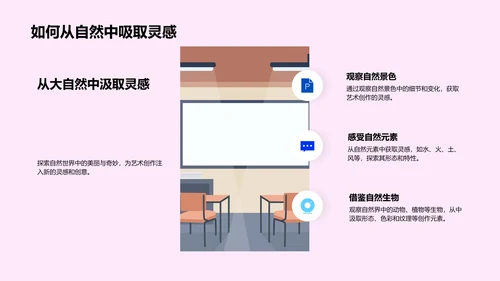 艺术创作实践讲座PPT模板