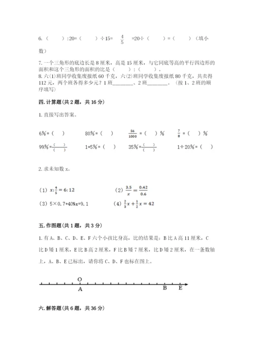 北师大版六年级下册数学 期末检测卷【精品】.docx