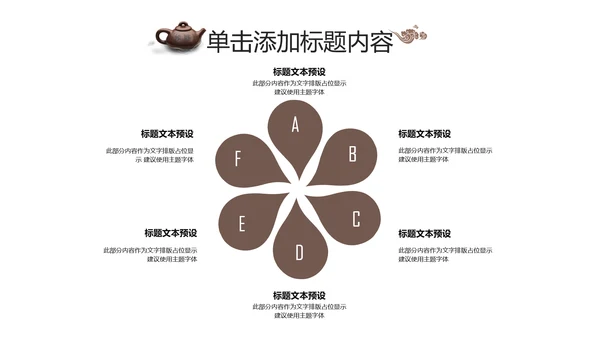 中国风茶文化茶叶产品介绍PPT模板
