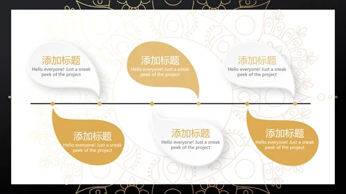 黑金高端大气金融产品介绍动态PPT模板