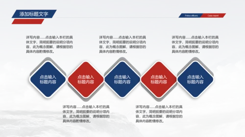 庄严大气中国检察述职汇报PPT