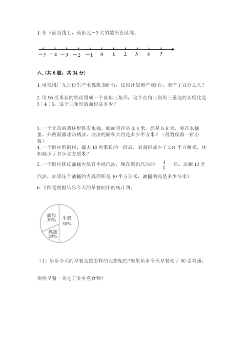 山东省济南市外国语学校小升初数学试卷附答案（达标题）.docx